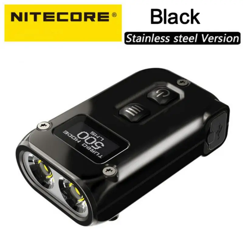 

TINI2 500 Lumen USB-C Rechargeable Keychain Flashlight Camping & Hiking Outdoor Tools