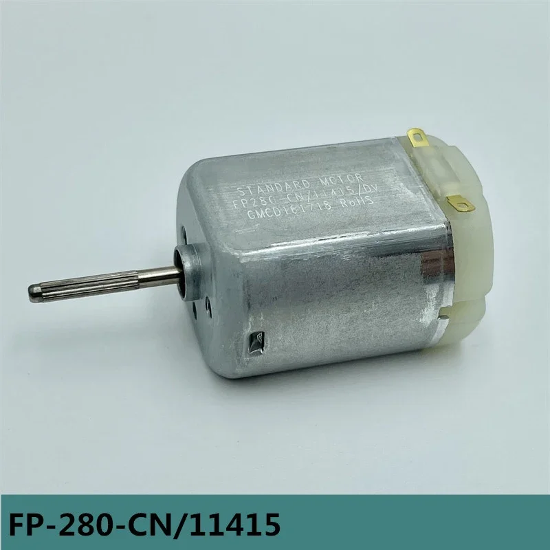 

Стандартный двигатель S.M.C FP280-CN/11415 постоянного тока 6 В 12 В 14,4 В 5900 об/мин Mini Mute 24 мм плоский электродвигатель с накаткой DIY робот-подметальная машина