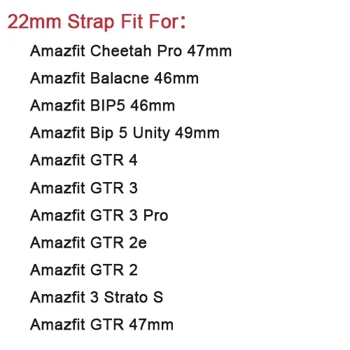 Фото Replacement Silicone Nylon Braid Strap for Amazfit Cheetah Pro Balance GTR 4 22mm Universal Bracelet for Amazfit GTR 3 GTR3 Pro №5
