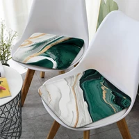 minimalist abstract texture round seat cushion office dining stool pad sponge sofa mat non slip buttocks pad