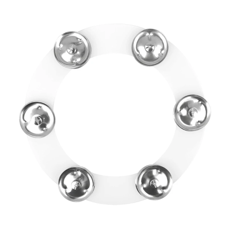 

Single Row Professional Drum Cymbals Hihat Tambourine Jingled Cymbal Tambourine