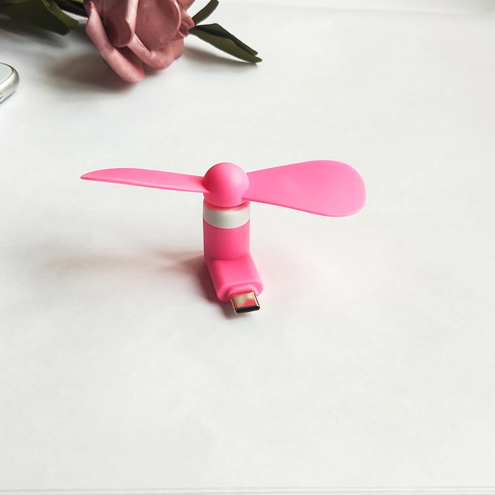 Оригинальный портативный мини-вентилятор Micro USB 5 В 1 Вт стандартный USB-тестер для