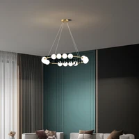 lbx copper nordic chandelier lamp in the living room modern light luxury dining room lamp bar lamp creative