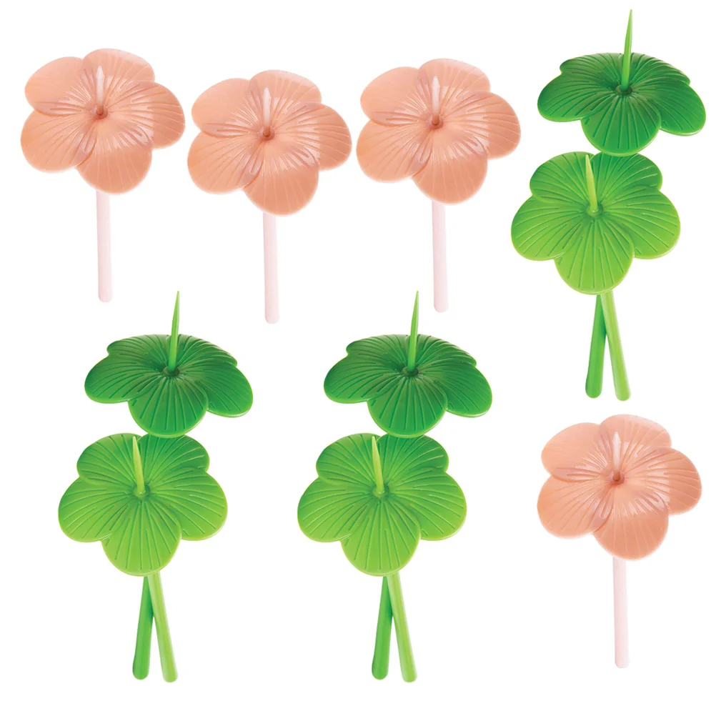 

Picks Toothpickpick Cocktail Cute Dessert Floral Bento Mini Serving Cake Fancy Sticks Wedding Supplies Party Fruit Toothpicks
