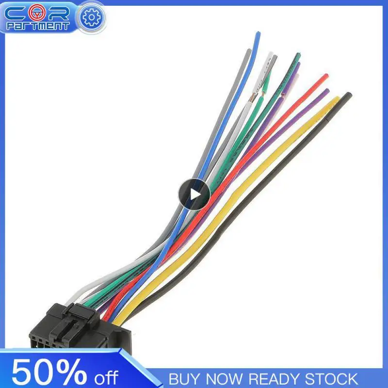 Автомобильный Универсальный жгут проводов гнездовой адаптер для автомобильного