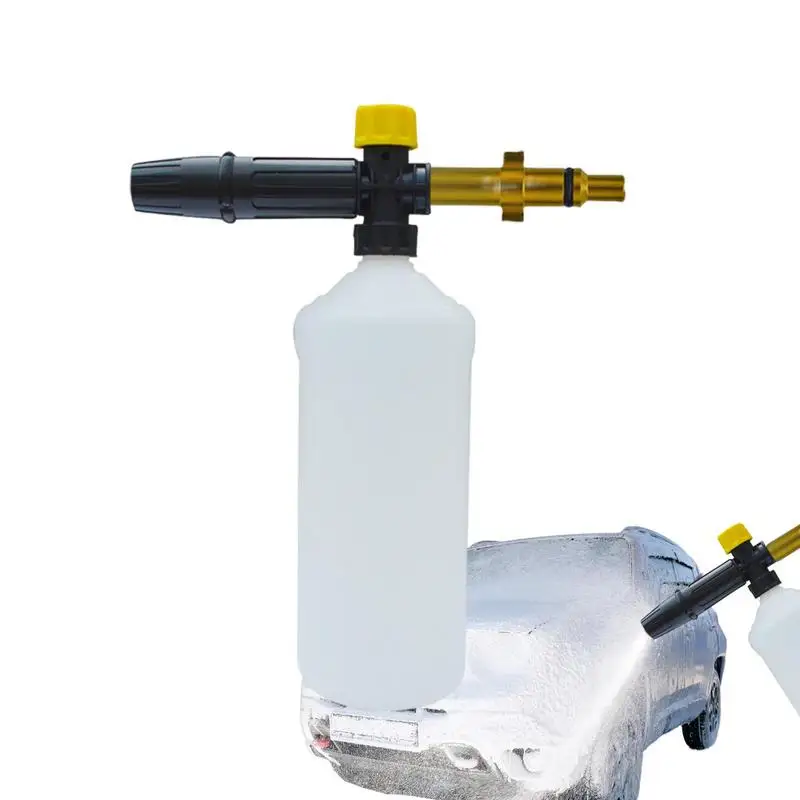 

Foam Sprayer 34oz Foaming Pump Pressure Snow Foam Sprayer Water Sprayer Hand Pressurized Soap Sprayer Manual Foam Cannon Car