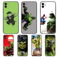 marvel hulk phone cases for iphone 13 pro max case 12 11 pro max 8 plus 7plus 6s xr x xs 6 mini se mobile cell