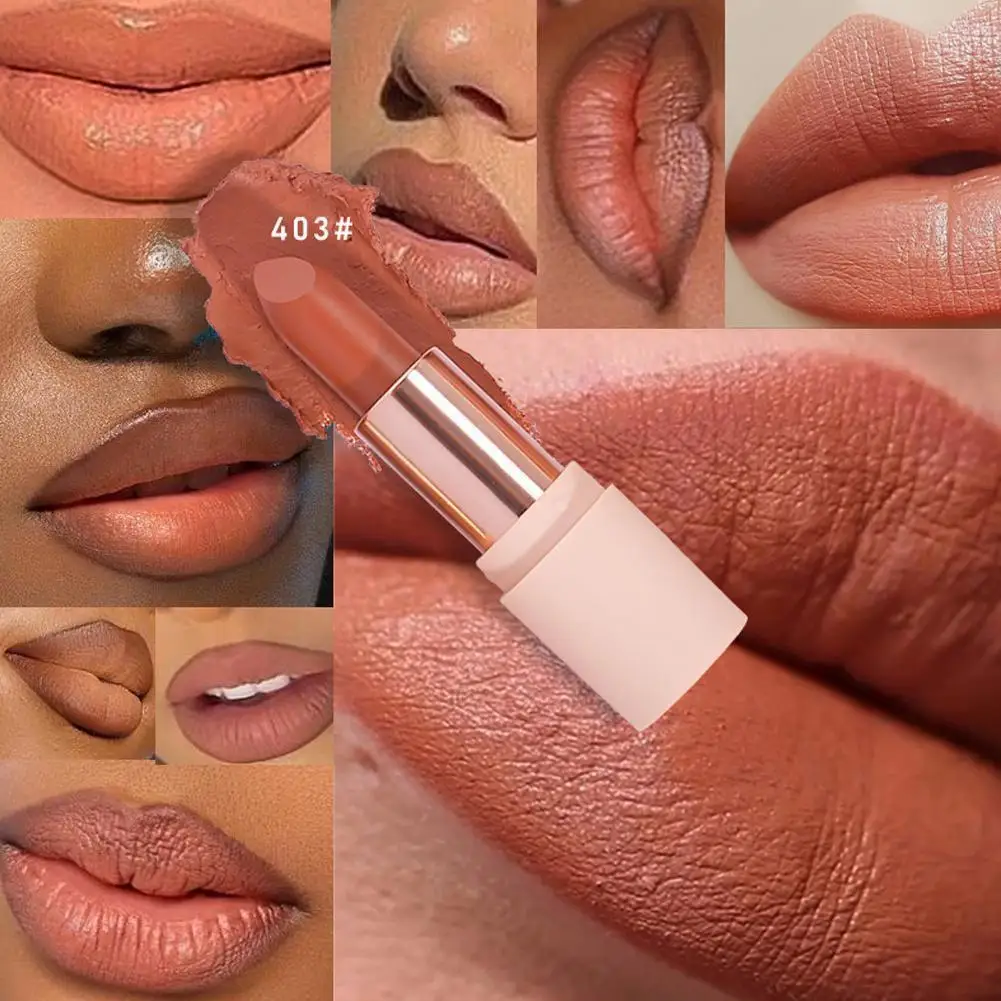 

Lipstick Makeup Velvet Matte Lip Gloss Waterproof Long Red Women Sexy Lip Lipstick Nude Cosmetic Lasting Tint D5y4