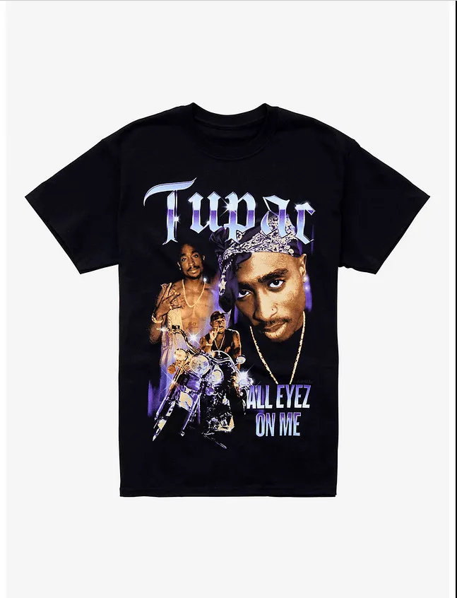 

Футболка Tupac All Eyez On Me унисекс, модные мужские топы, футболка с круглым вырезом и коротким рукавом, высококачественные Новые Топы, футболка, одежда