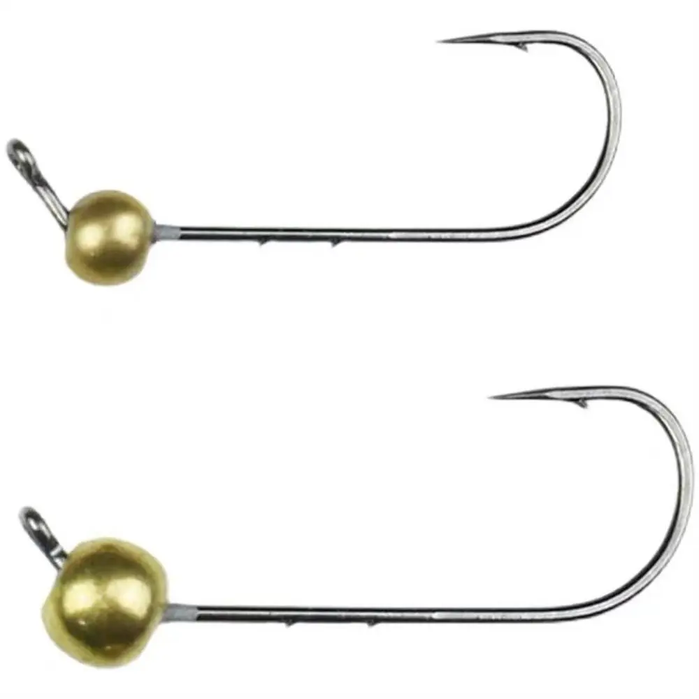 

20Pcs Barbed Jig Head Hook Fishing Accessories Mini Copper Exposed Head Hook Micro 0.5g-4g Jig Fishhook Trout
