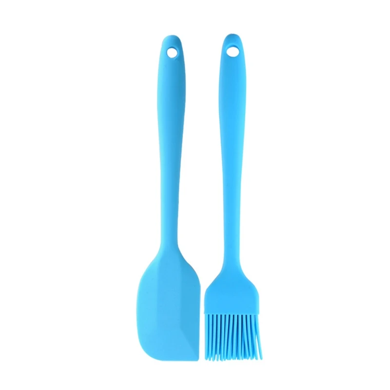 

2/3pcs Silicone Scraper Oil Brush Cake Cream Spatula Set Baking Brush Kitchen Drop Shipping