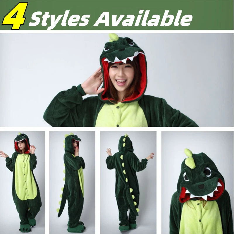 Пижама на Хэллоуин с мультяшным единорогом динозавром акулой собакой