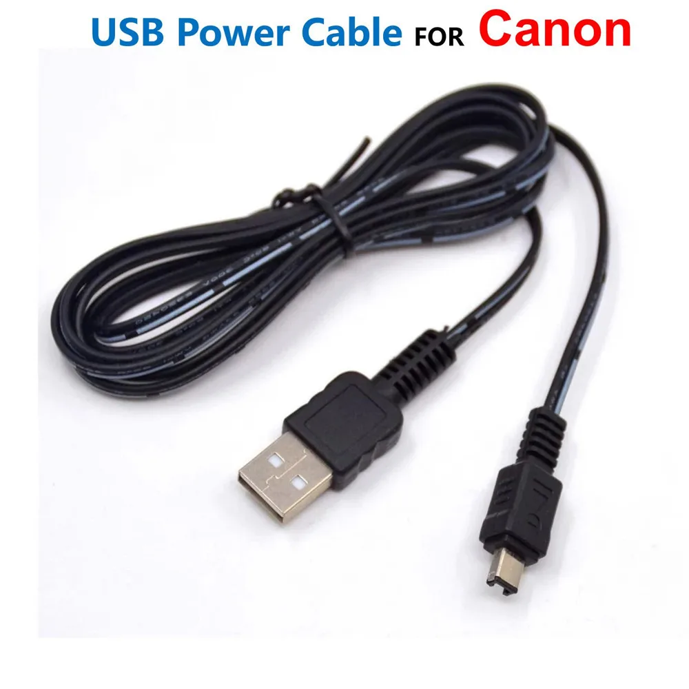 

USB Power Cable CA-110 CA-110E CA110 AC Power Adapter For Canon Camera VIXIA HF M50 M500 M52 R60 R62 R600 R50 R52 R500 R606 R42