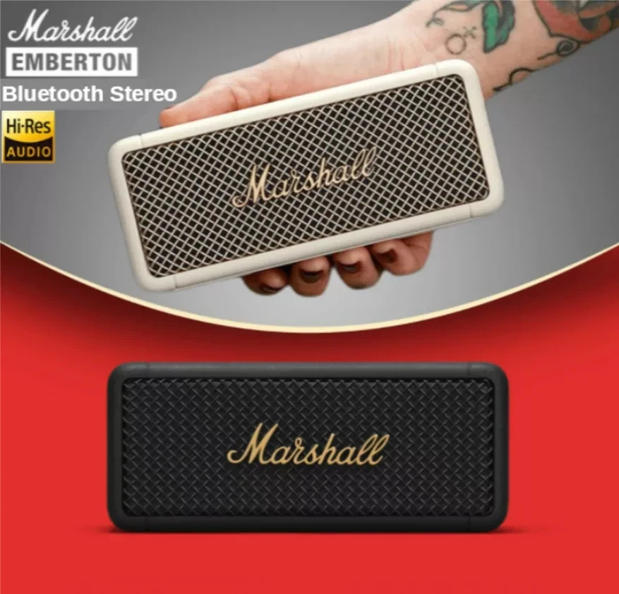 Оригинальная bluetooth-колонка Marshall Emberton система объемного звучания наружные
