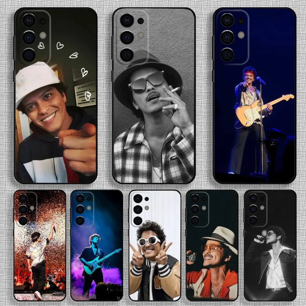 Чехол для телефона Singer B-Bruno M-Mars Samsung S24 S21 S22 S23 S30 Ultra S20 Plus Fe Lite Note 10 9 стандартный