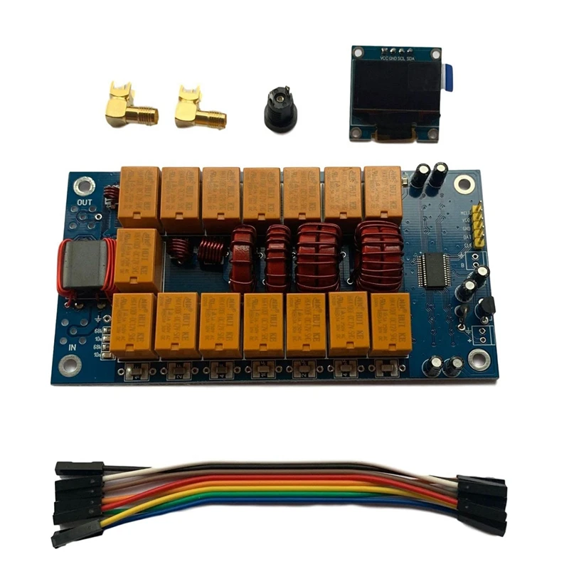 

Finished/Assembled ATU-100 Automatic Antenna Tuner Board 1.8-50Mhz 100W By N7DDC 7X7 With 0.96 Inch OLED Display