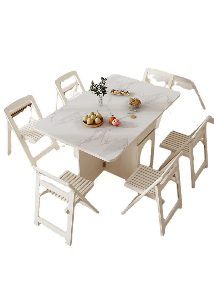 

Xl Folding Dining Table Modern Rectangular Storage Dining Table Dining Tables and Chairs Set