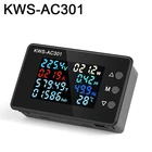 KWS-AC301 Цифровой вольтметр переменного тока 50-300 В напряжение 8 в 1 измеритель мощности энергии светодиодный ваттметр переменного тока 0-A Амперметр детектор мощности