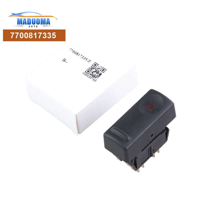 

New High Quality Car Accessories Hazard Warning Switch 7700817335 7700817335 For Renault 19 II