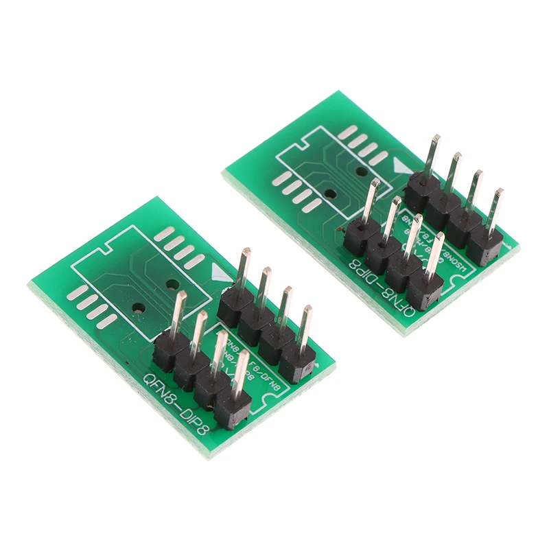 

DFN8 WSON8 MLF8 MLP8 QFN8 к адаптеру DIP8 6*5 мм 6*8 IC чипы разъем для CH341A TL866ii Plus RT809H/F T48 T56 EZP2023 программатор