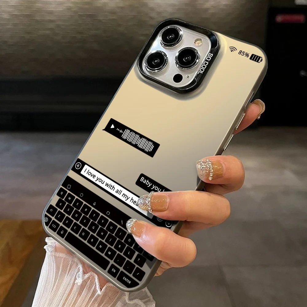 Чехол для Realme 12 Lite Plus 12x 11 7i 8 Pro Creative Personality Cover Note 50 Narzo 70 N53 N55 N63 IMD Plating