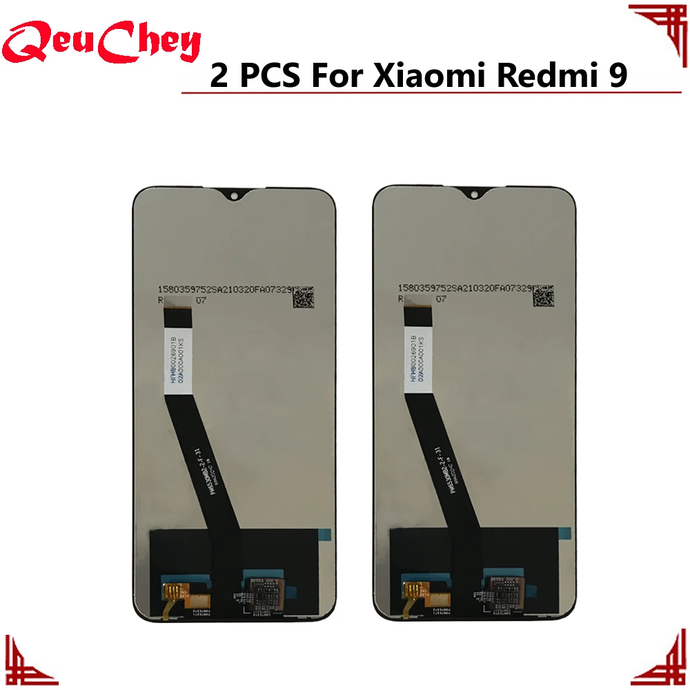 2 шт. Оригинальный ЖК-дисплей для Xiaomi Redmi 9 многофункциональный сенсорный экран