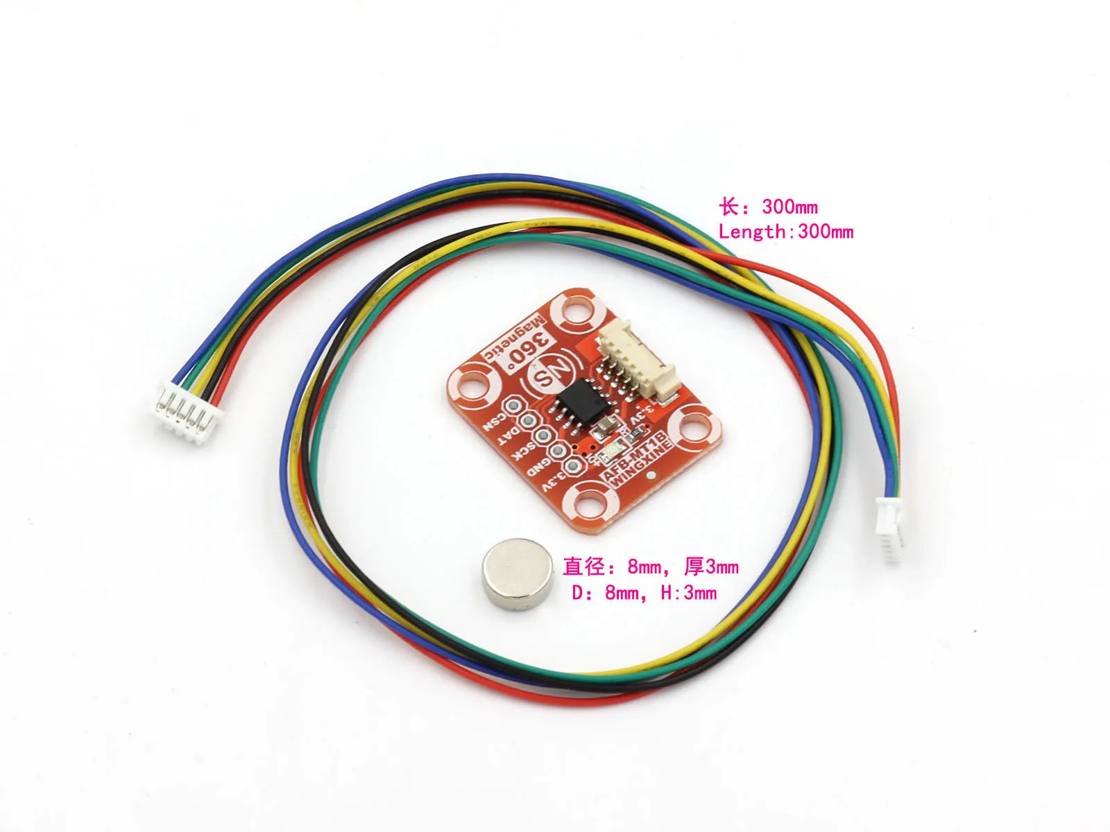 

AFB-MT1B-15Bit-32768 Bit Magnetic Encoding Angle Feedback Sensor