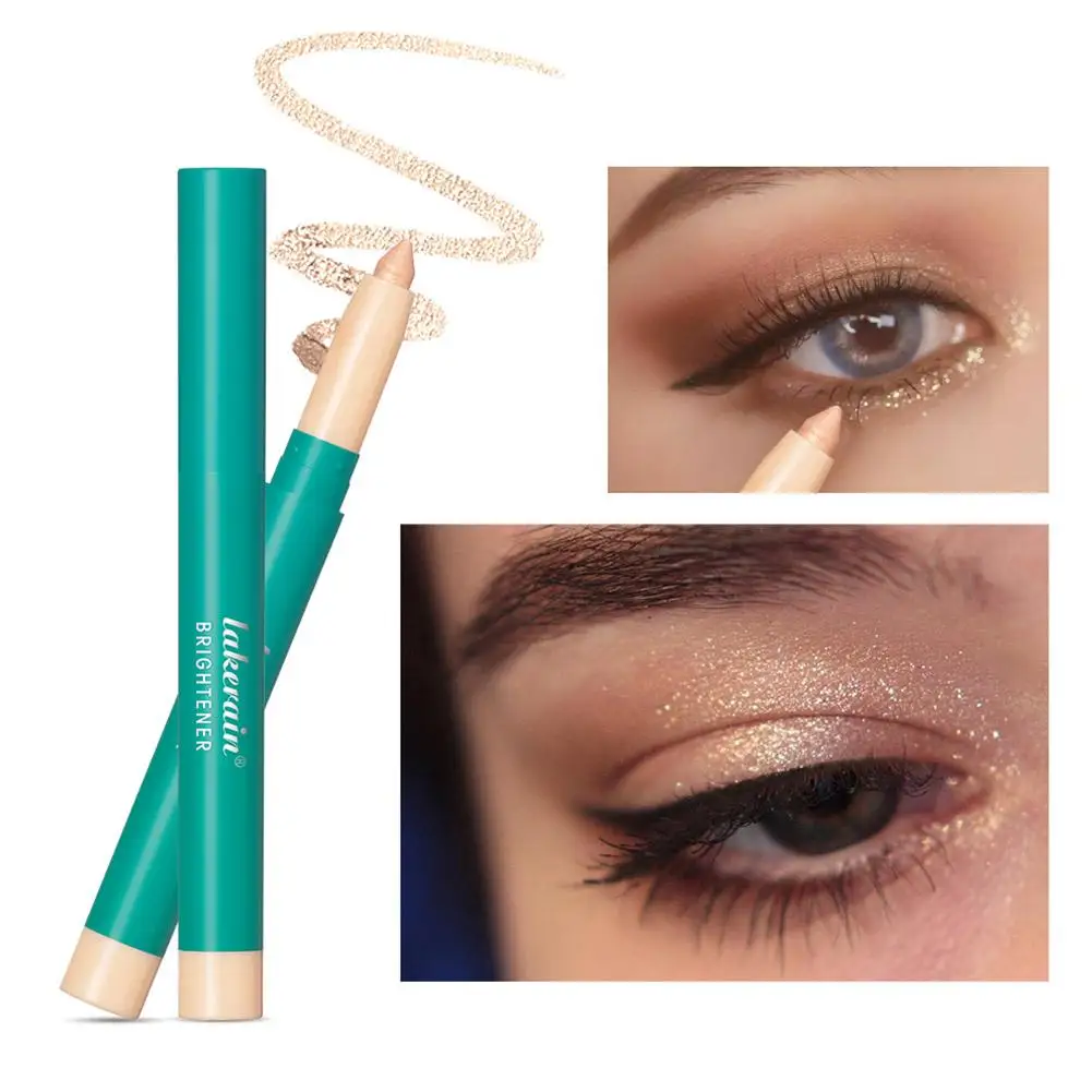 

New 4 Styles Highlighting Eye Pencil Pearl Fine Glitter Repair Stick Eyeshadow Brightening Double-Hended X2K7