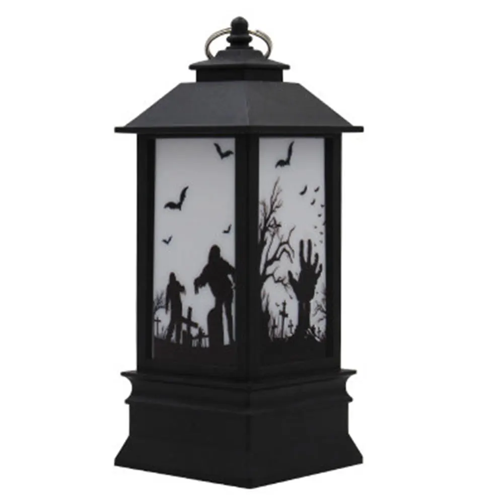 

Lantern Pumpkin Light Flame Lamp Party Hanging Vintage Decor Halloween Castle