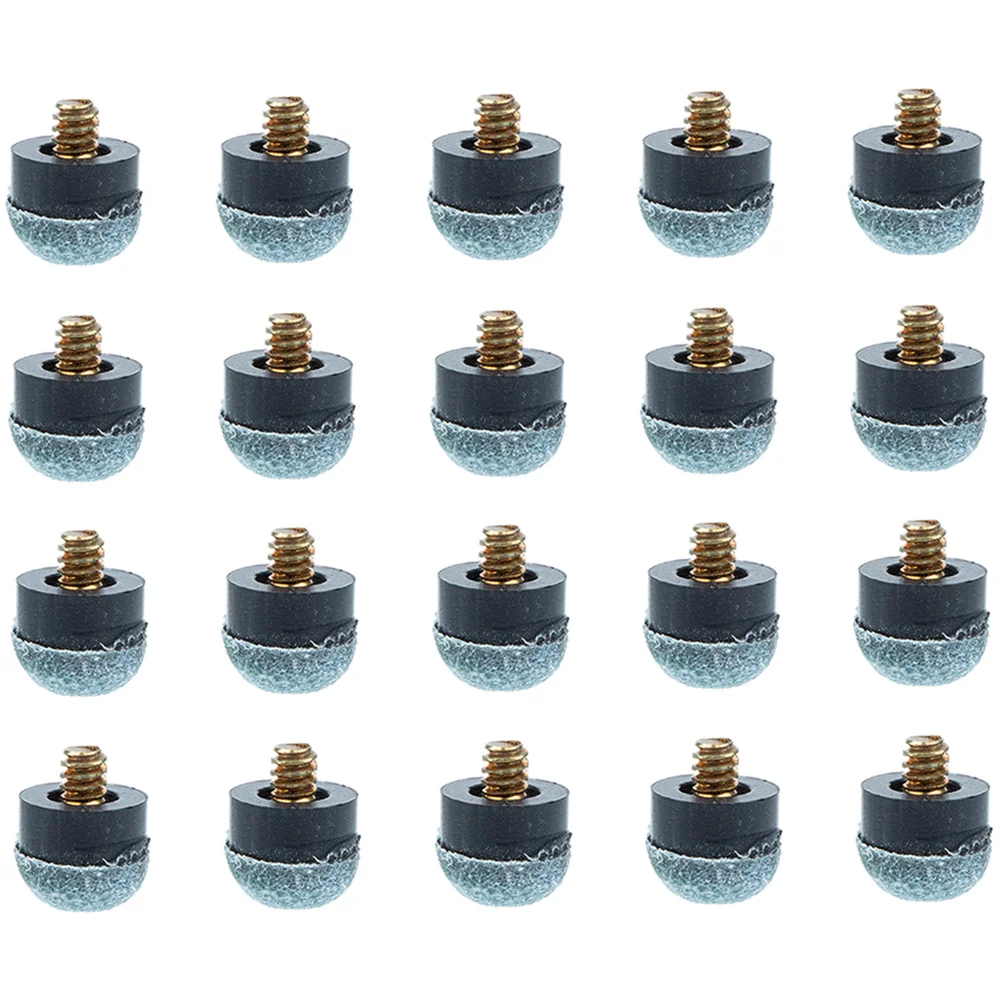 

50Pcs Replacement Billiard Cue Tips Cue Stick Tips Screw Cue Stick Tips Billiard Supplies