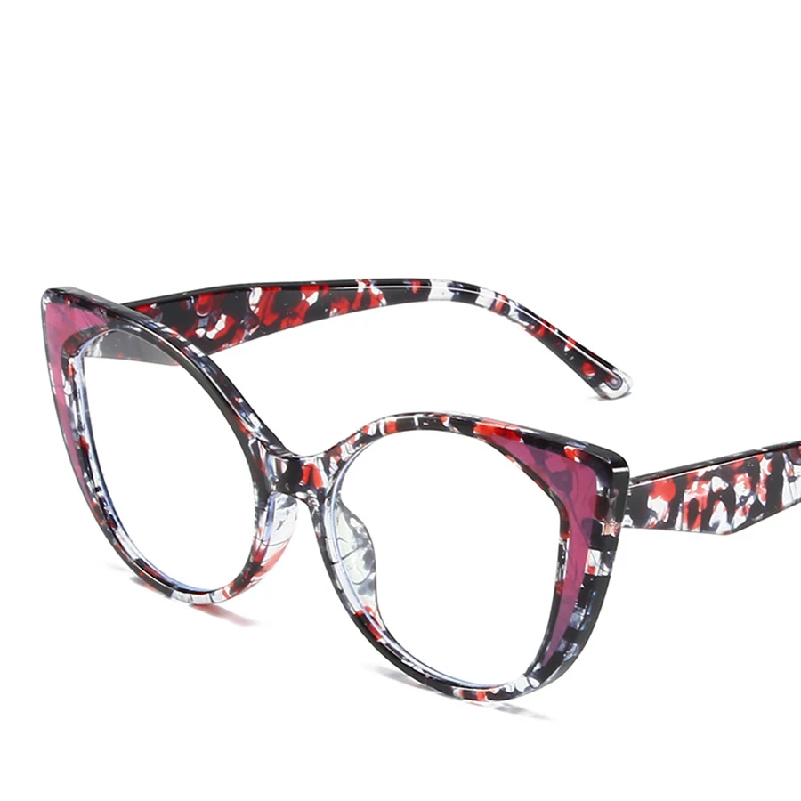 Новая модная оправа для очков Индивидуальная сумка большая Плоские линзы