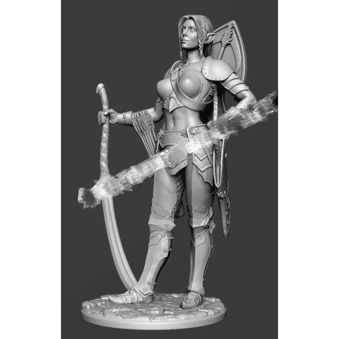

1/24 Resin Model Figure GK， Unassembled and unpainted kit