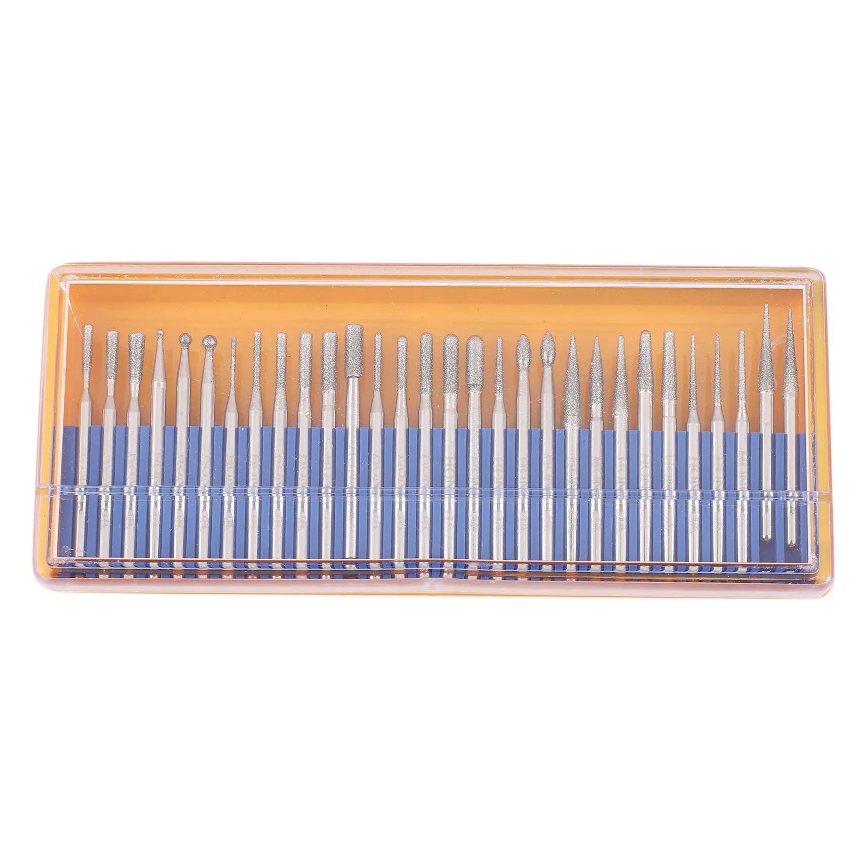 30 шт. набор алмазных шлифовальных головок для резки с покрытием сверла роторного