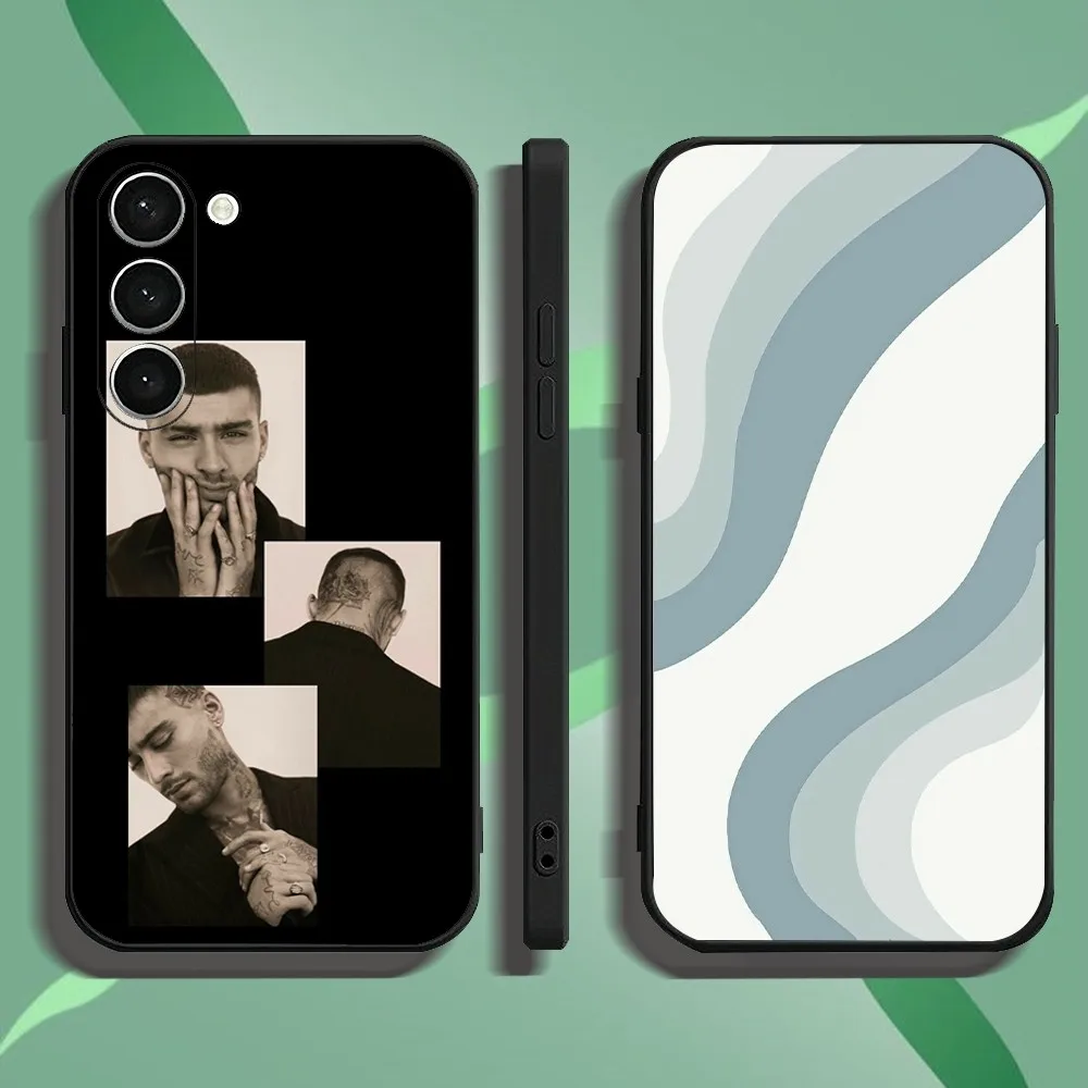 Чехол для телефона Singer Zayn Malik Samsung Galaxy A52 A12 A51 S21 Edge S22 ULTRA S23 S20LITE Plus Ultra Black Cover
