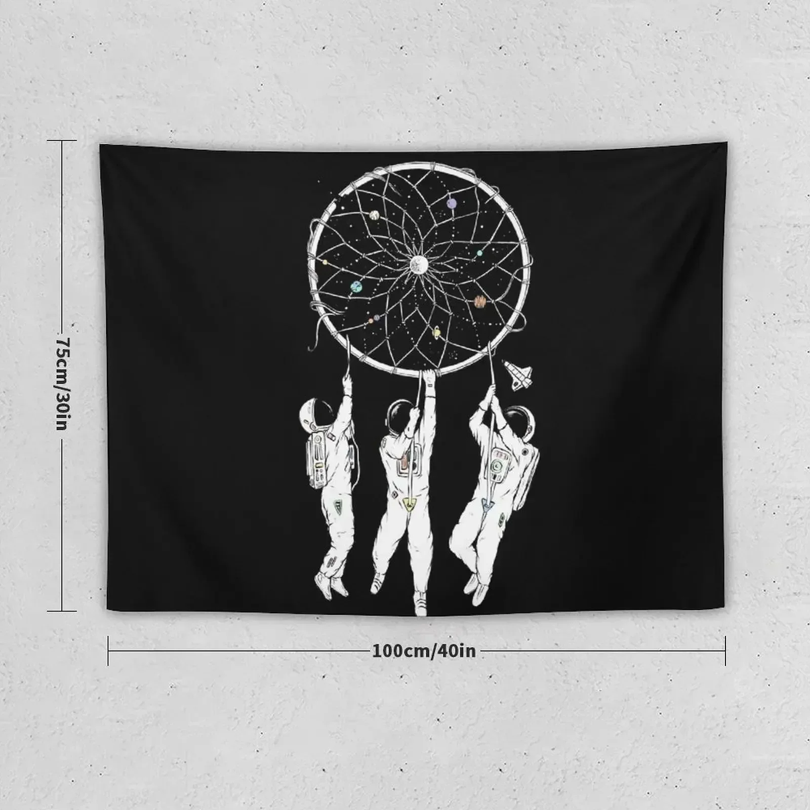 Гобелен The Dreams We Have уличный декор вещи в комнату эстетический домашний для