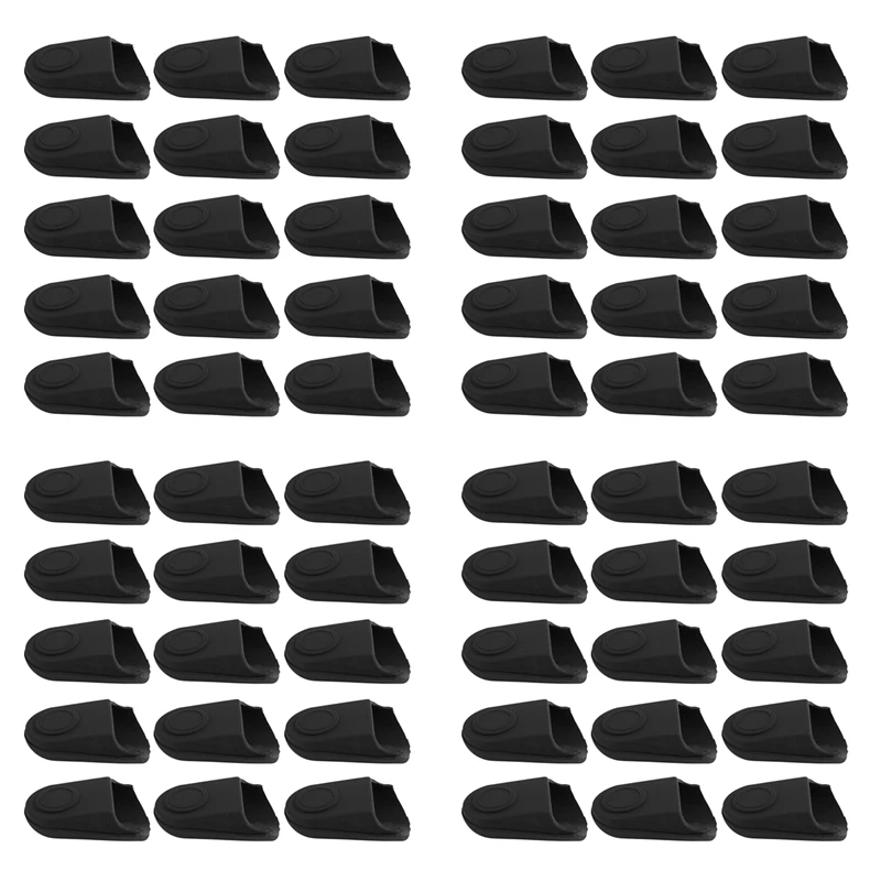 

60Pcs Rubber Mouthpiece Cap Clip Ligature Protect Delicate Tip For Flute Clarinet Saxophone Sax Parts Accessories