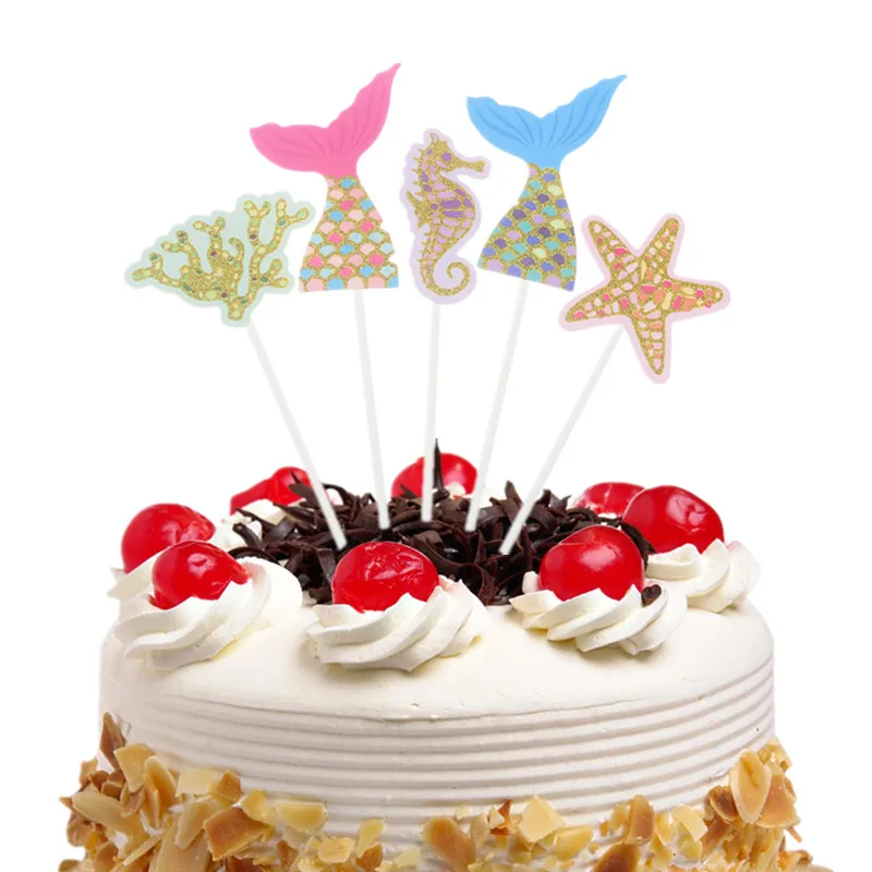 

Топпер для торта "Хвост русалки", 0-9, jeyomerry