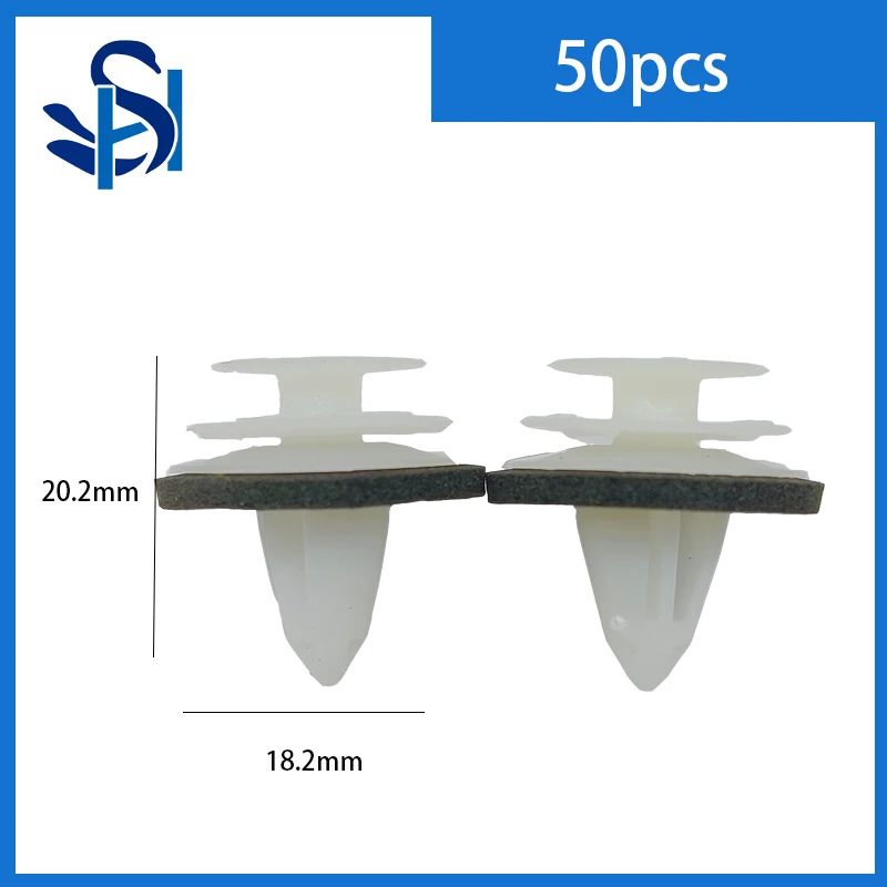 18 2x20 2 мм 50 шт. зажим дверной панели с уплотнительным кольцом крепежный элемент