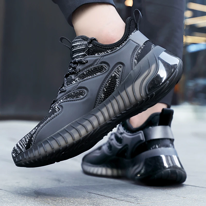 Кроссовки мужские сетчатые Классическая Повседневная обувь дышащие легкие