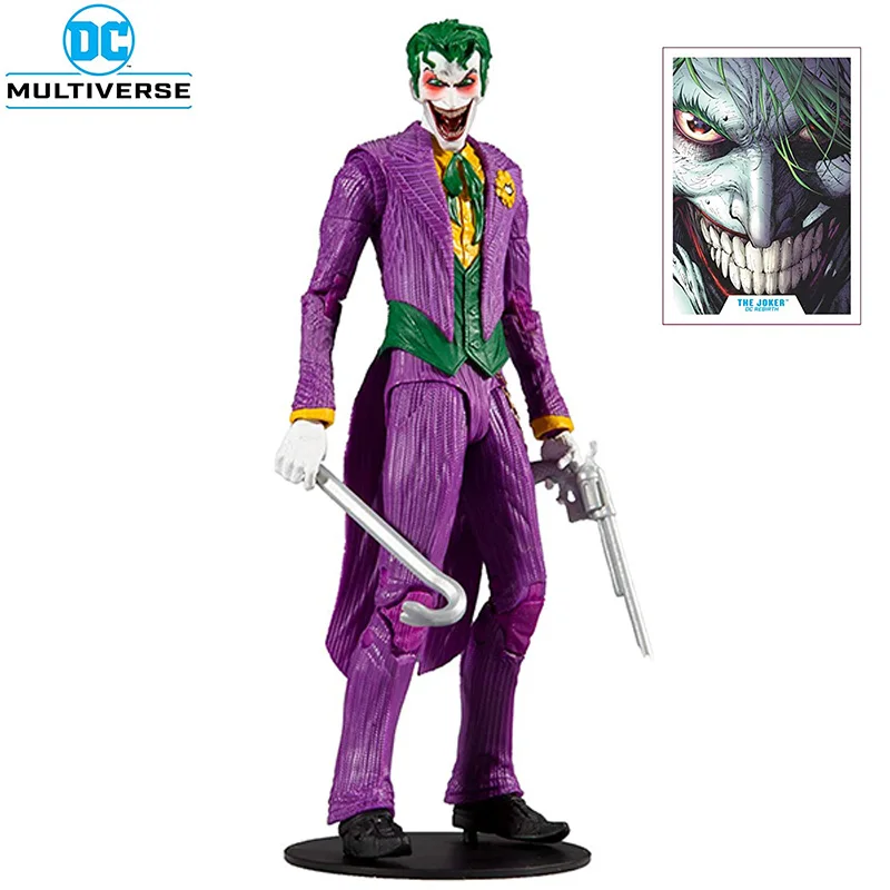 

In Stock Original McFarlane DC Multiverse Joker 7 Inch Anime Figure Model Collecile Action Toys Gifts