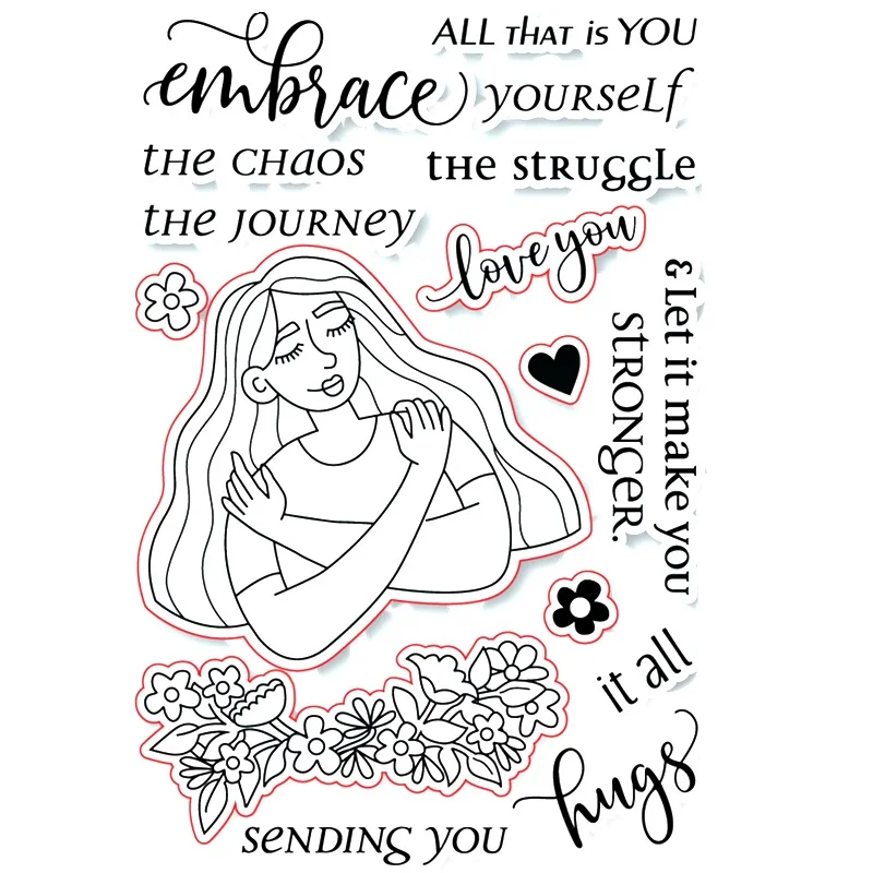 

Новое поступление 2022, печать на прозрачных штампах для скрапбукинга своими руками, декоративный прозрачный штамп для фотоальбома