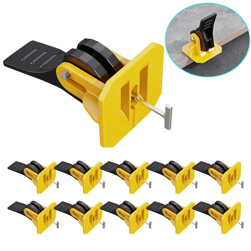 

50pcs Tile Leveler Adjuster Floor Tile Tool Positioning Artifacts Leveler Locator Spacers Construction Tool For Tile