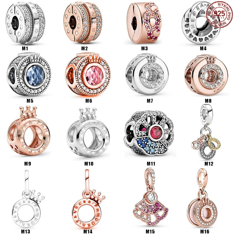 

Женская серебряная подвеска-гребешок, подвеска для рукоделия, подвеска для оригинального браслета Pandora, подарки для изготовления