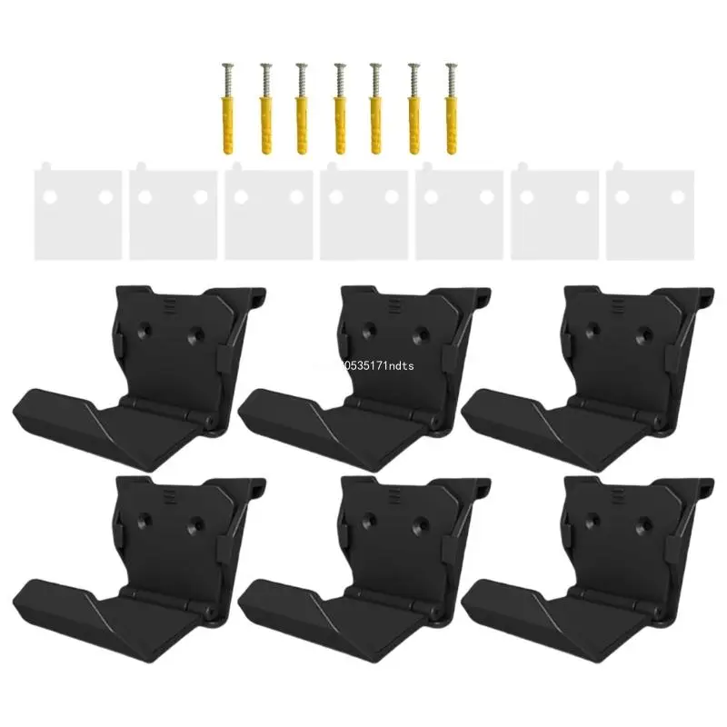 6 шт. настенный держатель для контроллера вешалка наушников крючок Прямая