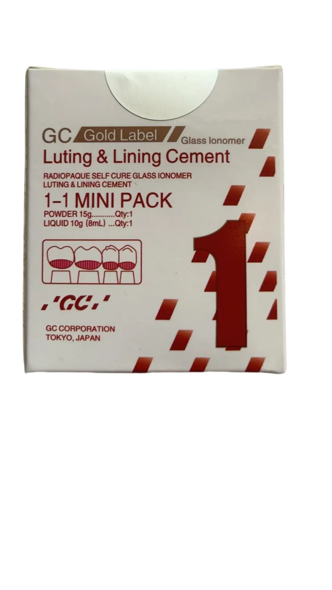 Стоматологические материалы Мини Fuji 1 Ион стекла VII Mini Ion 0 Фудзи