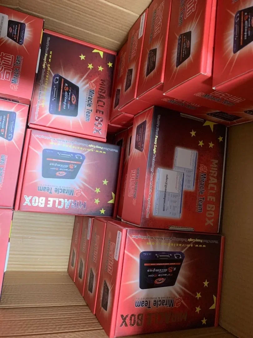 Черная коробка для устройства Miraclebox телефона с брелоком