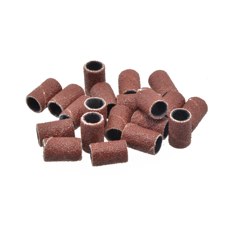 20 шт./упак. 80 #120 #180 # шлифовальные ленты для маникюра и педикюра электрическая