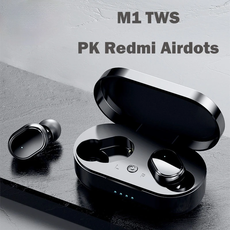 Наушники M1 TWS Bluetooth беспроводные наушники 5 0 для Redmi игровые гарнитуры