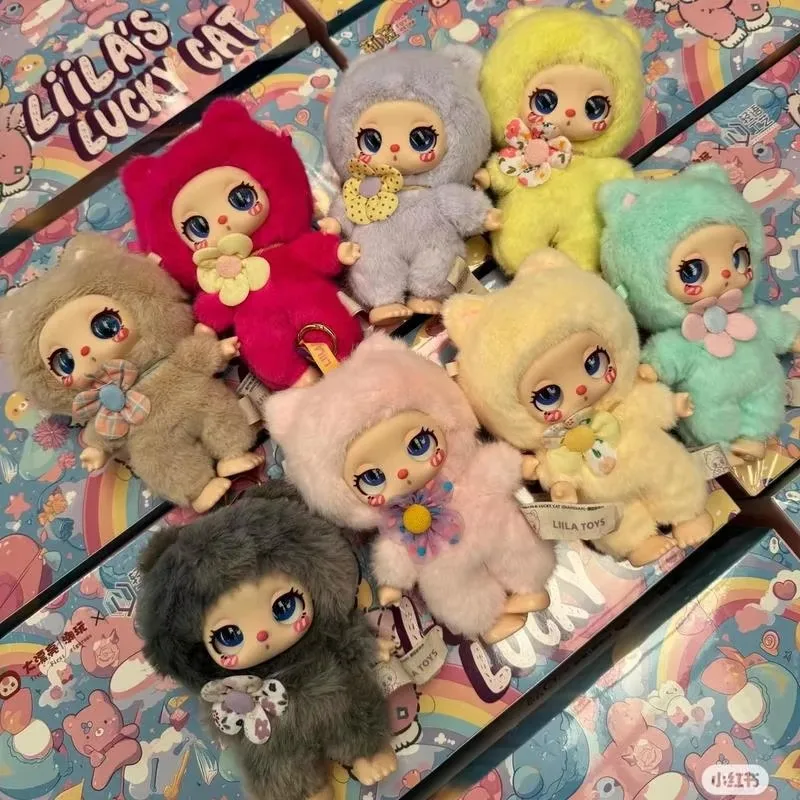 LIILA LUKY Cat виниловая кукла серии слепая коробка игрушки модные игры милая