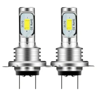 2pcs ip 68 waterproof hi or lo beam bulbs 80w white 10000lm led headlight kit car headlamp h7 fog light